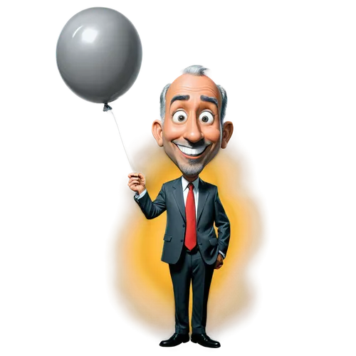 Серый воздушный шарик ,a man holding a balloon up in the air,bernanke,crystalball,juggling,balloonist,keynesian,bernanos,Illustration,Abstract Fantasy,Abstract Fantasy 23