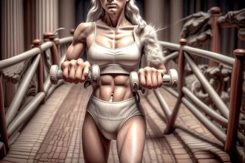 muscle woman,strong woman,hard woman,queen cage,biomechanical,body-building,female runner,body building,female warrior,warrior woman,strong women,pain mother,edge muscle,muscular,cyborg,ripped,scared woman,veins,woman strong,harnessed