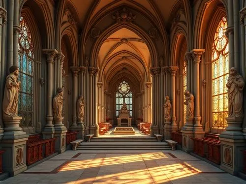 cathedral,hall of the fallen,sanctuary,transept,duomo,cathedrals,gothic church,nidaros cathedral,sacristy,hdr,haunted cathedral,presbytery,the cathedral,immenhausen,ulm minster,illumination,cathedral st gallen,light rays,empty interior,sanctum,Photography,General,Realistic