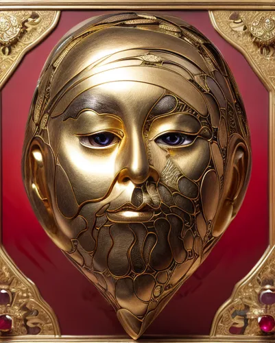 golden mask,gold mask,gold chalice,venetian mask,golden apple,gilding,door knocker,icon magnifying,award background,escutcheon,golden egg,award,tears bronze,gold crown,life stage icon,royal award,kr badge,gold bullion,medicine icon,grapes icon,Realistic,Jewelry,Baroque