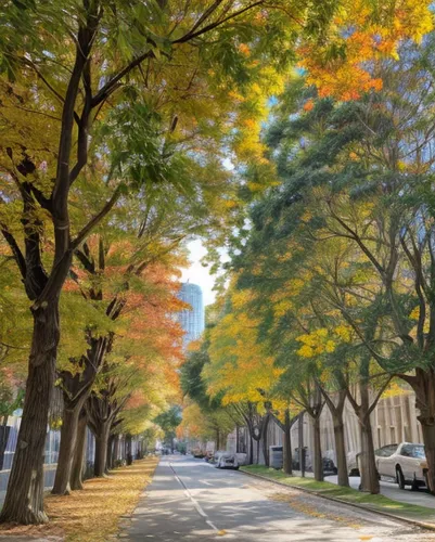 tree-lined avenue,the trees in the fall,maple road,trees in the fall,tree lined lane,chestnut avenue,fall foliage,autumn trees,autumn color,fall season,fall,one autumn afternoon,autumn scenery,row of trees,fall colors,fall landscape,ash-maple trees,autumn day,fall leaves,tree lined,Light and shadow,Landscape,Autumn