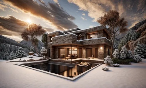 winter house,snow landscape,snow roof,3d rendering,winter landscape,snow house,snowy landscape,snow scene,house in mountains,house in the mountains,home landscape,the cabin in the mountains,winter window,christmas landscape,winter wonderland,chalet,render,snow shelter,winter background,wooden house