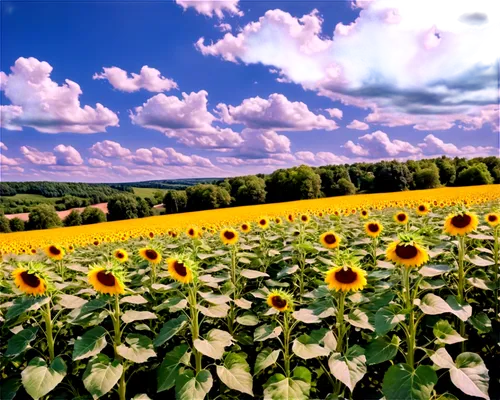 sunflower field,sunflowers,flower field,field of rapeseeds,sun flowers,flowers field,sunflowers and locusts are together,field of flowers,blanket of flowers,flowers sunflower,helianthus sunbelievable,stored sunflower,blooming field,field of cereals,woodland sunflower,sunflower,sunflower seeds,aaa,helianthus,cultivated field,Unique,3D,Panoramic