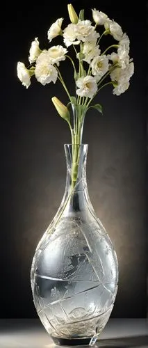 glass vase,flower vase,vase,glass jar,flower vases,shashed glass,glasswares,vases,glass container,still life photography,hand glass,still life of spring,bag of gypsophila,perfume bottle,tuberose,lisianthus,glassware,glass containers,decanter,carnations arrangement