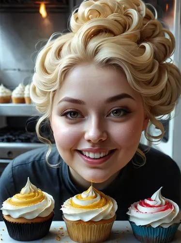 cupcakes,cupcake,cup cakes,lemon cupcake,cupcake tray,cup cake,baked alaska,cupcake background,muffins,buttercream,autumn cupcake,sufganiyah,muffin cups,cupcake pan,cream cup cakes,cupcake paper,cake decorating supply,cake decorating,pastry chef,cupcake pattern,Illustration,Realistic Fantasy,Realistic Fantasy 17