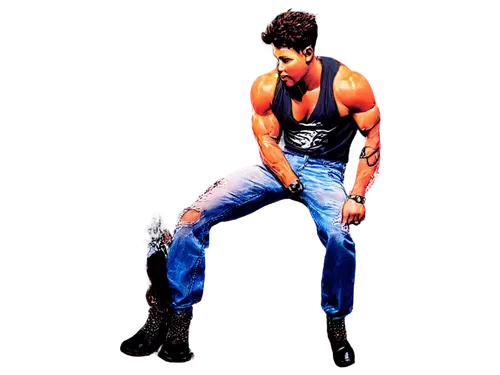 hrithik,kenshiro,jcvd,muscle icon,kazuya,derivable,stallone,ryu,jeans background,3d man,dudikoff,shahrukh,guile,srk,3d figure,siva,sudikoff,macho,mithun,muscleman,Conceptual Art,Graffiti Art,Graffiti Art 07