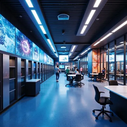 biotechnology research institute,computer room,enernoc,laboratories,study room,collaboratory,ideacentre,njitap,modern office,mediatheque,imec,university library,corridor,trading floor,lecture hall,lecture room,conference room,lab,school design,cafeteria