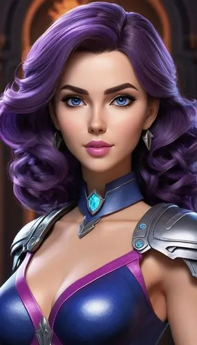 lilandra,liliana,jaina,amora,psylocke,madelyne,Unique,3D,3D Character