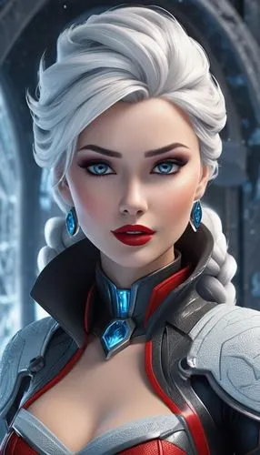 lilandra,ororo,khatuna,jaina,ventress,amora,Unique,3D,3D Character