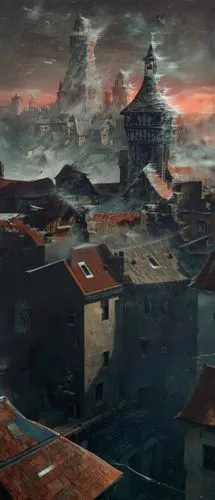 varsavsky,dishonored,narayama,ancient city,destroyed city,citadel,waterdeep,ravenloft,kings landing,conclave,malazan,novigrad,osgiliath,gunkanjima,medieval town,scarcities,yanzhao,fantasy city,meteora,kinkade