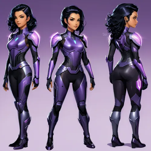 wasp,spacesuit,purple,space-suit,gradient mesh,space suit,purple skin,widowmaker,concept art,nova,veil purple,la violetta,the purple-and-white,eggplant,comic character,violet,viola,latex clothing,wetsuit,widow,Unique,Design,Character Design