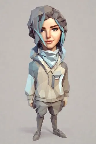 clay ai filter,scandia gnome,eskimo,parka,winterblueher,3d model,low poly,kosmea,lady medic,pubg mascot,female nurse,low-poly,nunatak,assassin,combat medic,gnome,babushka doll,cosmetic,hoodie,vector g