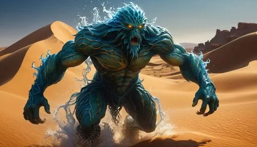 raziel,kharga,nekron,gradimir,yarkas,angantyr,water creature,telos,krell,attuma,dagestanis,jotun,djinn,nyarlathotep,elashyi,shajarian,keeshan,mahavatar,akhnaten,pellucidar,Conceptual Art,Fantasy,Fantasy 28