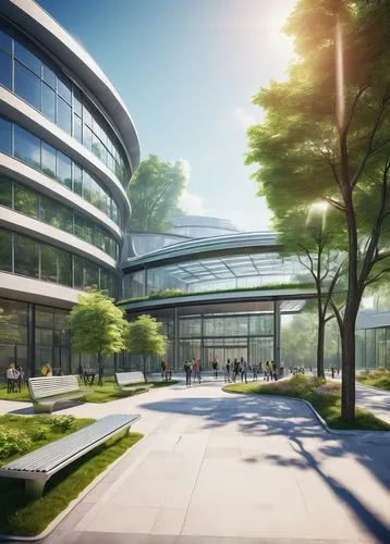 embl,technopark,home of apple,kaist,metaldyne,genzyme,epfl,genentech,biotechnology research institute,newbuilding,phototherapeutics,cupertino,infopark,globalfoundries,oscorp,safdie,office building,technion,modern office,renderings,Art,Classical Oil Painting,Classical Oil Painting 27