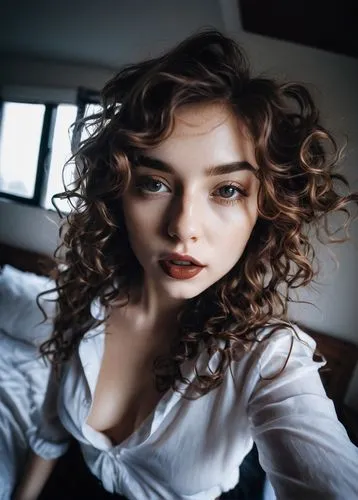 dennings,curly brunette,jingna,young woman,pretty young woman,beautiful young woman,Photography,Documentary Photography,Documentary Photography 30