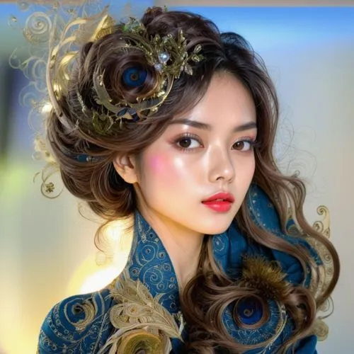 blue eyes, asian beauty, asian ambience,inner mongolian beauty,vietnamese woman,oriental princess,beautiful bonnet,miss vietnam,asian costume,asian woman,chinese art,oriental girl,ao dai,chinese style