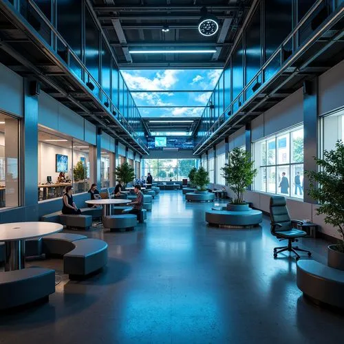 ideacentre,modern office,bureaux,rackspace,offices,schibsted,gensler,daylighting,phototherapeutics,atriums,flextronics,creative office,ecolab,avinor,headoffice,assay office,atrium,loft,headquarter,business centre