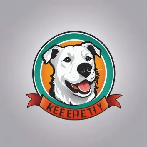 a dog with the words keep fit,sherdog,jagermeister,mascotech,cheerful dog,petschi,jagdstaffel