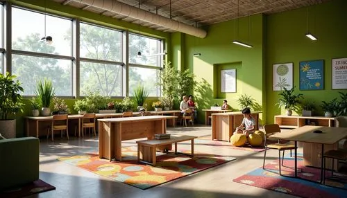 children's interior,school design,cafeteria,study room,midcentury,classroom,canteen,lunchroom,collaboratory,classrooms,montessori,offices,modern office,desks,art academy,cafeterias,reading room,class room,children's room,school benches