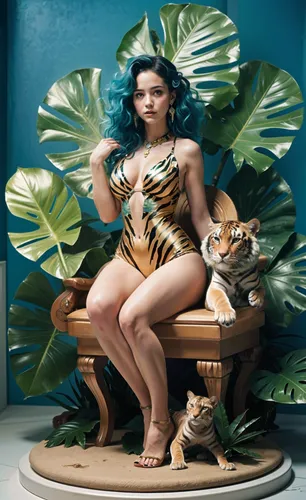 tigress,pin-up model,tatianna