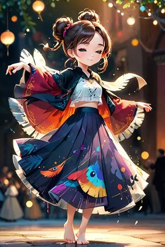 hanbok,little girl twirling,flamenco,ethnic dancer,little girl in wind,spring festival,asian costume,dancer,folk-dance,mukimono,dancing,taiwanese opera,korean fan dance,dance,mulan,oriental girl,peking opera,the festival of colors,mid-autumn festival,winter festival,Anime,Anime,Cartoon