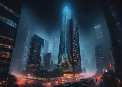 barad,the skyscraper,tribute in light,1 wtc,skyscraper,skyscrapers,metropolis,dystopian,cybercity,supertall,guangzhou,coruscant,ctbuh,wtc,skyscraping,shanghai,megacorporation,skycraper,dystopias,kinkade,Art,Artistic Painting,Artistic Painting 03