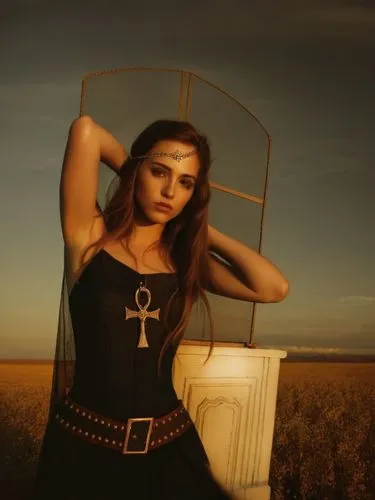 country-western dance,countrygirl,farm girl,country song,hourglass,harnessed,choker,mary-gold,celtic queen,cowgirl,queen bee,see-through clothing,rosary,country,leather hat,seven sorrows,buckle,woman 