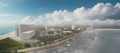 countinue the road around the shore ,umhlanga,macae,condado,broadbeach,fortaleza,tsunamis,tsunami,copacabana,coastal protection,coolangatta,mooloolaba,renderings,maceio,tropico,tugun,faena,seasteading