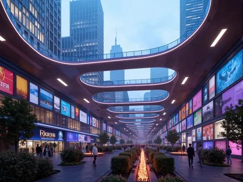 hudson yards,cybercity,futuristic architecture,zeil,sanlitun,wangfujing,mvrdv,sky space concept,dongdaemun,futuristic landscape,citycenter,hongdan center,guangzhou,transbay,business district,chengdu,biopolis,renderings,komtar,shanghai