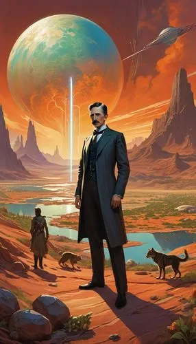 scalzi,filoni,vetinari,nietzsche,asimov,sci fiction illustration,Conceptual Art,Fantasy,Fantasy 18