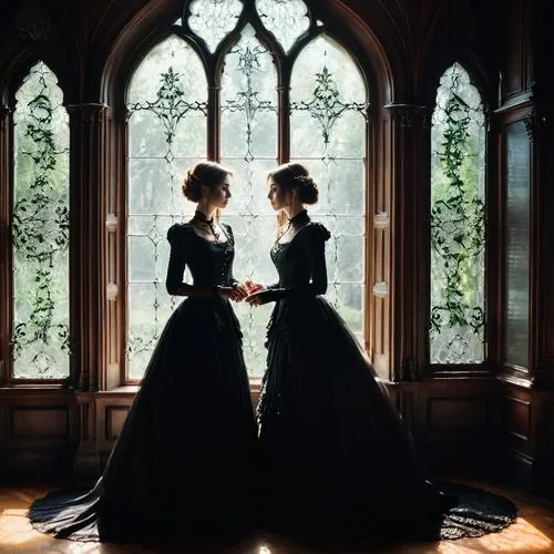 ballgowns,crinolines,gothic portrait,victorian style,women silhouettes,wedding photo,gowns,graduate silhouettes,silhouettes,sewing silhouettes,brides,foundresses,couple silhouette,victorian,the victorian era,vintage couple silhouette,two girls,victorians,wedding dresses,wedding couple,Photography,Artistic Photography,Artistic Photography 12