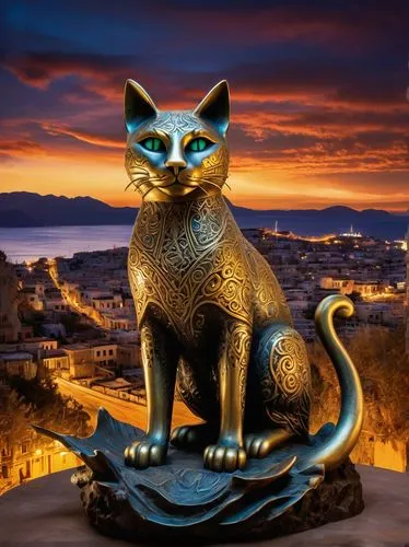 bubastis,cat european,felino,suara,felidae,fireheart,firecat,cat greece,bastet,macavity,georgatos,sphynx,gati,panther,cathala,garrison,cat vector,goldlion,rijeka,marseille,Illustration,Realistic Fantasy,Realistic Fantasy 40