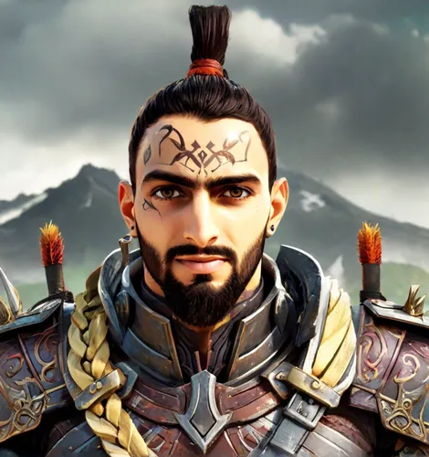 yi sun sin,male character,baozi,male elf,mulan,shuanghuan noble,genghis khan,mohawk hairstyle,the emperor's mustache,dragon li,talahi,shimada,chonmage,warrior east,avatar,dwarf sundheim,hon khoi,xing yi quan,haegen,warlord