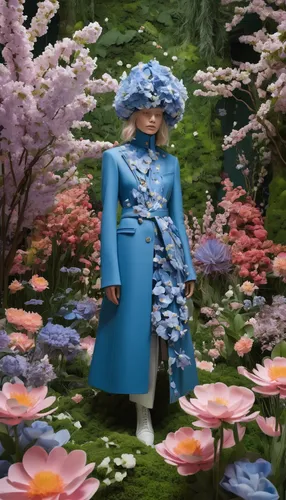 girl in flowers,bjork,fairy peacock,vintage flowers,queen-elizabeth-forest-park,flower fairy,flower girl,fiori,in full bloom,blue peacock,iranian nowruz,bach flower therapy,hyacinth,lyzz flowers,flower garden,secret garden of venus,flora,blue bonnet,himilayan blue poppy,mazarine blue,Photography,Fashion Photography,Fashion Photography 25