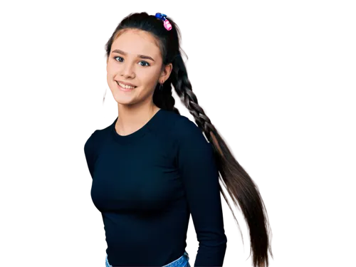 artificial hair integrations,pigtail,girl in t-shirt,calluna,girl on a white background,silphie,pony tails,ponytail,png transparent,mini e,pony tail,kosmea,female model,portrait background,dulzaina,orla,wieke,catarina,transparent background,dacia,Conceptual Art,Fantasy,Fantasy 06