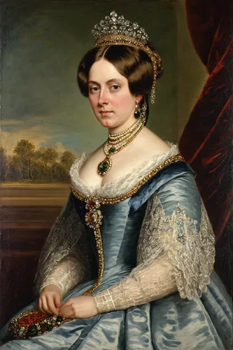 elizabeth ii,prussian asparagus,portrait of a woman,diademhäher,victoria,official portrait,queen anne,female portrait,isabella grapes,portrait of a girl,riopa fernandi,goura victoria,rococo,elizabeth i,cepora judith,jane austen,old elisabeth,isabella,young lady,crinoline,Photography,Documentary Photography,Documentary Photography 35