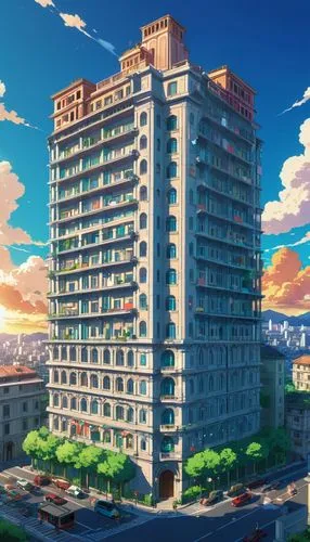 sky apartment,apartment building,honolulu,kotoko,residential tower,apartment block,apartment complex,waikiki,apartments,kanto,an apartment,stalin skyscraper,apartado,aoyama,marusia,hibiya,gakuen,shangri,tsumugi kotobuki k-on,rikkyo,Illustration,Japanese style,Japanese Style 03