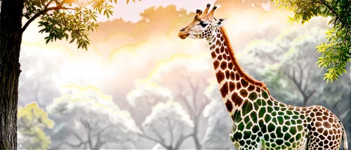 savane,melman,giraffe,madagascan,kemelman,savanna,giraffa,derivable,nature background,safari,3d background,disneynature,two giraffes,cartoon video game background,grean,tingatinga,fauna,animal world,zoological,immelman,Art,Classical Oil Painting,Classical Oil Painting 02