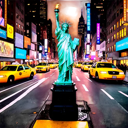 liberty statue,liberty enlightening the world,the statue of liberty,statue of liberty,lady liberty,liberty,newyork,queen of liberty,big apple,new york,new york taxi,statute,usa landmarks,statue of freedom,new york streets,time square,independance,nyclu,lamerica,manhattan,Illustration,Realistic Fantasy,Realistic Fantasy 20