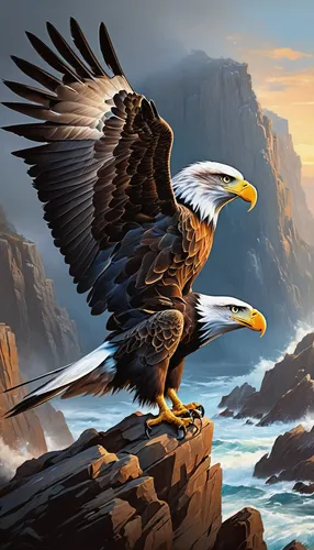 eagle illustration,sea head eagle,sea eagle,american bald eagle,eagle drawing,african eagle,giant sea eagle,bald eagle,eagle,bald eagles,steller's sea eagle,eagles,african fishing eagle,white tailed eagle,of prey eagle,eagle eastern,imperial eagle,steppe eagle,eagle vector,golden eagle,Conceptual Art,Oil color,Oil Color 03