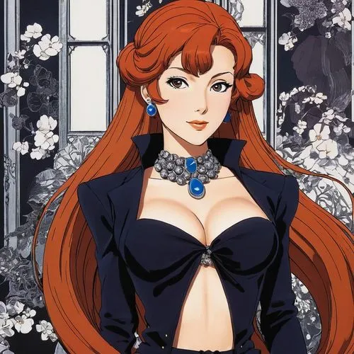 fujiko,orihime,mitsuru,kouka,kasumi,nami,Illustration,Japanese style,Japanese Style 18