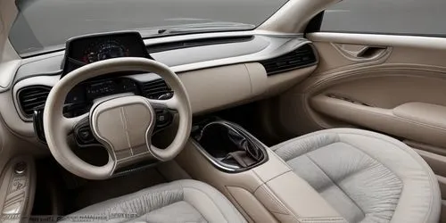 Car interior with calm and subtle color,mercedes interior,car interior,the vehicle interior,leather steering wheel,buick enclave,mercedes-benz slk-class,volvo xc90,steering wheel,cadillac srx,bmw conc