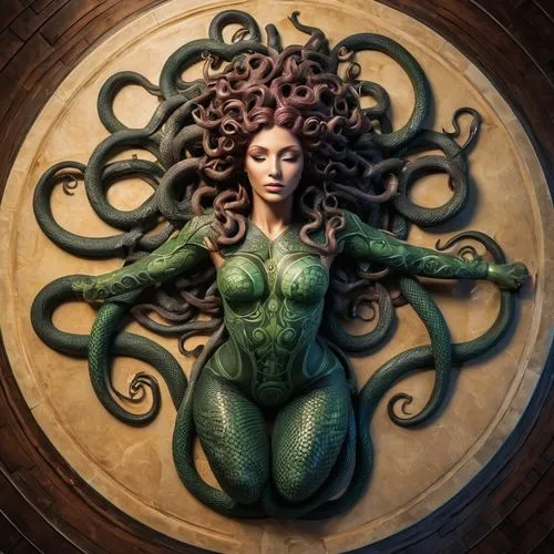 medusa,medusa gorgon,kerrii,gorgon,kerrigan,cthulhu,vodun,dryad,anahata,sirena,witchblade,koru,gamora,enchantress,mera,verzosa,leota,melora,siren,niobe,Conceptual Art,Daily,Daily 07