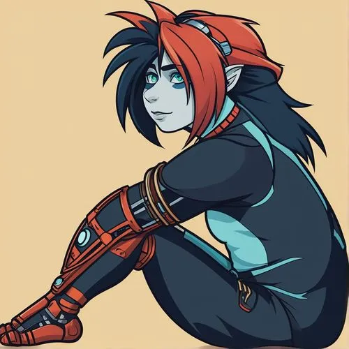 gaige,klayton,konan,karai,kayn,falkner,Illustration,Japanese style,Japanese Style 06