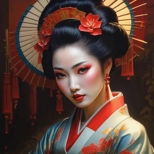 geisha girl,geisha,oriental princess,oriental girl,chinese art,oriental painting,oriental,japanese woman,japanese art,mulan,asian woman,taiwanese opera,peking opera,fantasy portrait,vintage asian,asian culture,asian vision,chinese style,katana,inner mongolian beauty,Conceptual Art,Fantasy,Fantasy 28