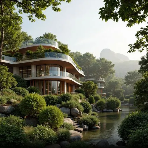 hushan,fallingwater,laoshan,house in the mountains,house by the water,house in mountains,jecheon,wudang,south korea,asian architecture,alishan,gangwon do,amanresorts,chinhae,forest house,house with lake,gangwon,golden pavilion,tree house hotel,lushan