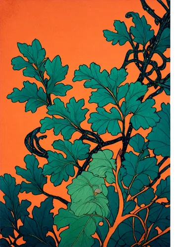 orange tree,tangerine tree,tree leaves,watercolor tree,painted tree,flourishing tree,tree silhouette,watercolor leaves,branches,the branches,oak leaves,tree branches,the branches of the tree,cardstock tree,the leaves,green tree,leaves frame,tree canopy,khokhloma painting,forest tree,Illustration,Retro,Retro 17