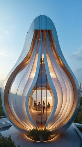 futuristic architecture,pilgrim shell,etfe,futuristic art museum,modern architecture,heatherwick,cubic house,kigali,the energy tower,glass building,roof domes,glass sphere,earthship,sky space concept,helix,glass facade,discoideum,kaust,steel sculpture,tilbian,Photography,General,Realistic