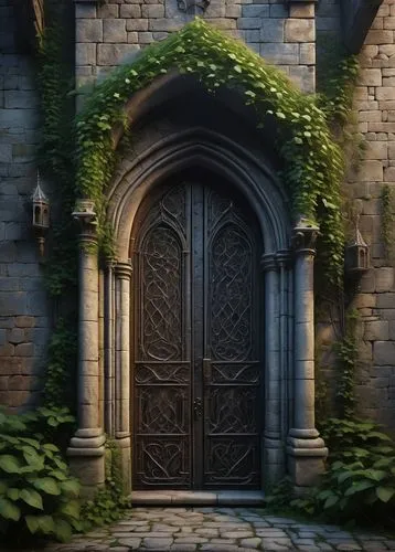 the door,iron door,doorway,doorways,garden door,door,old door,front door,portal,stone gate,the threshold of the house,church door,entrada,doors,wood gate,wooden door,iron gate,open door,entrances,house entrance,Art,Classical Oil Painting,Classical Oil Painting 22