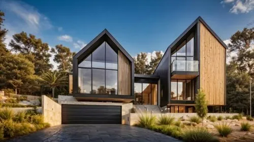 modern architecture,modern house,dunes house,timber house,landscape design sydney,landscape designers sydney,cube house,cubic house,garden design sydney,house shape,metal cladding,wooden house,corten steel,mid century house,smart house,residential house,contemporary,eco-construction,luxury property,residential property